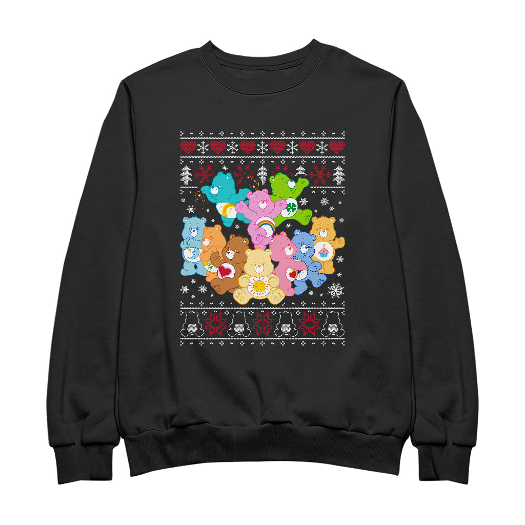Care Bears Christmas The Original Care Bears Women's Sweatshirt-Care Bears Store