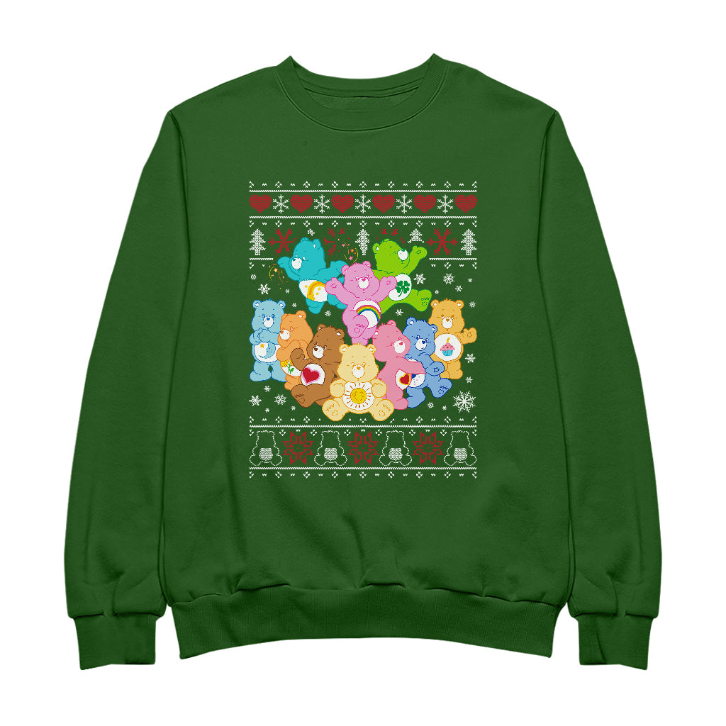Care Bears Christmas The Original Care Bears Women's Sweatshirt-Care Bears Store