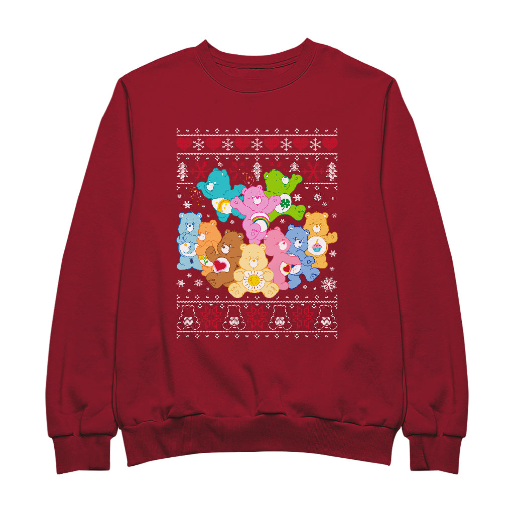 Care Bears Christmas The Original Care Bears Women's Sweatshirt-Care Bears Store