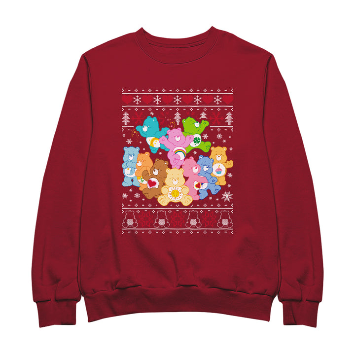 Care Bears Christmas The Original Care Bears Women's Sweatshirt-Care Bears Store