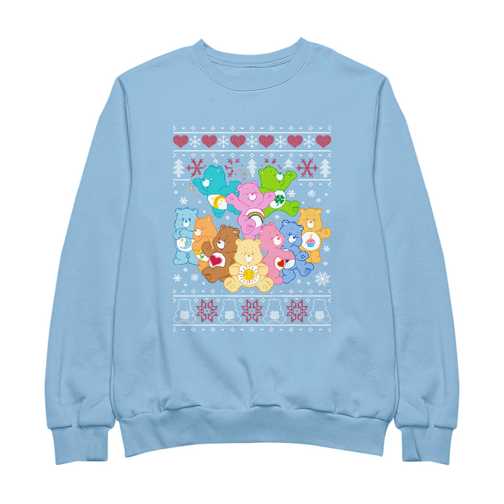 Care Bears Christmas The Original Care Bears Women's Sweatshirt-Care Bears Store
