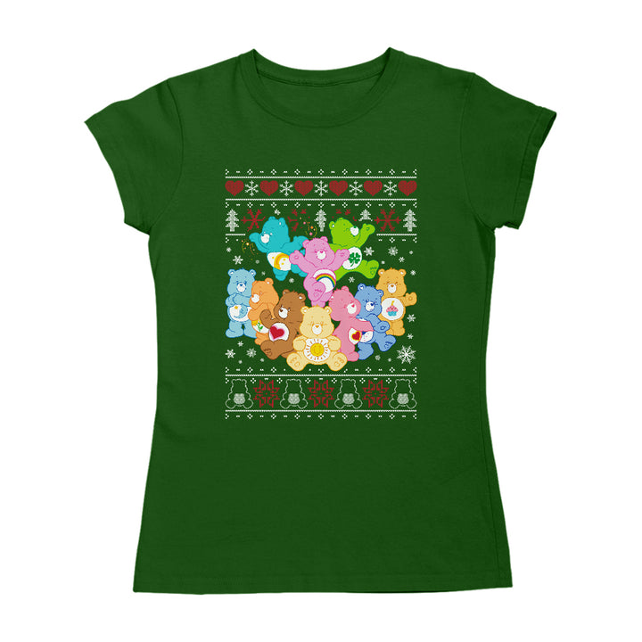 Care Bears Christmas The Original Care Bears Women's T-Shirt-Care Bears Store