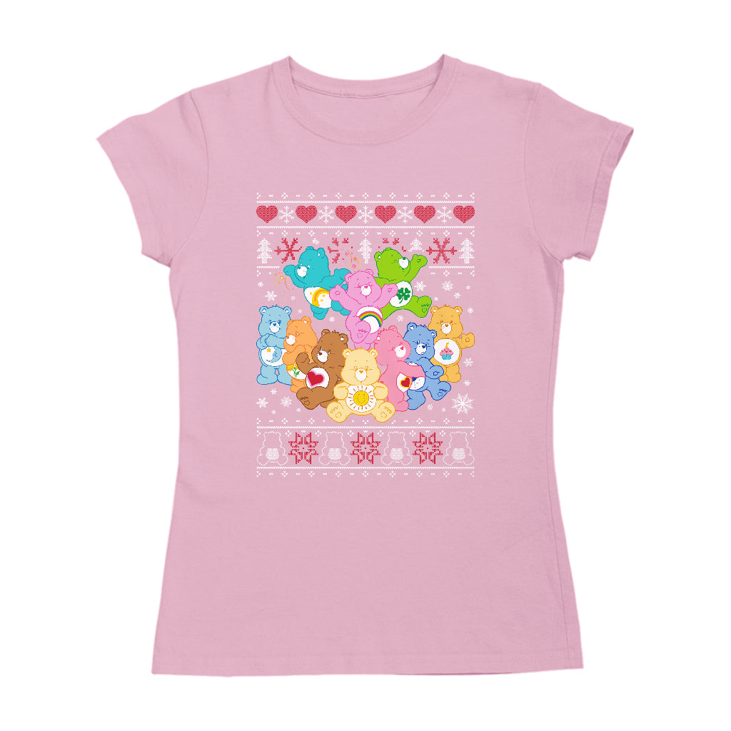 Care Bears Christmas The Original Care Bears Women's T-Shirt-Care Bears Store