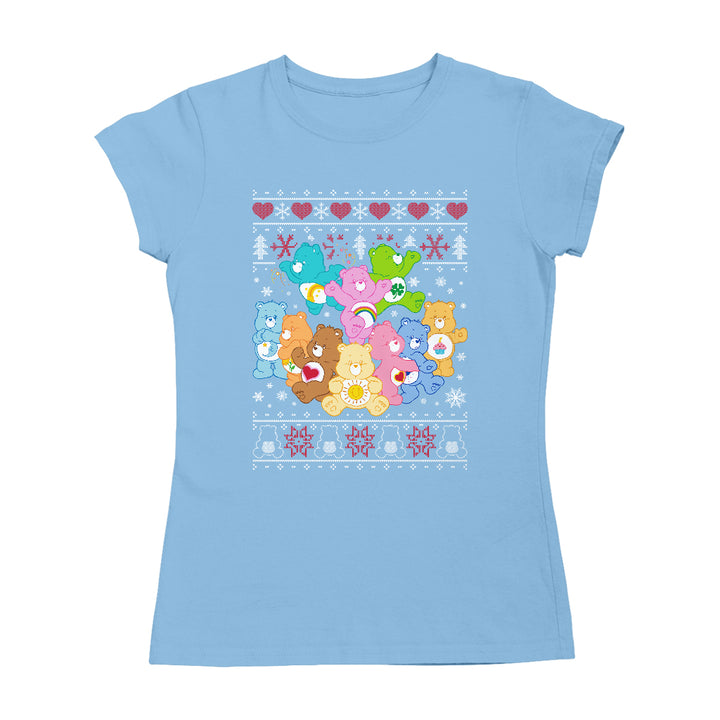 Care Bears Christmas The Original Care Bears Women's T-Shirt-Care Bears Store