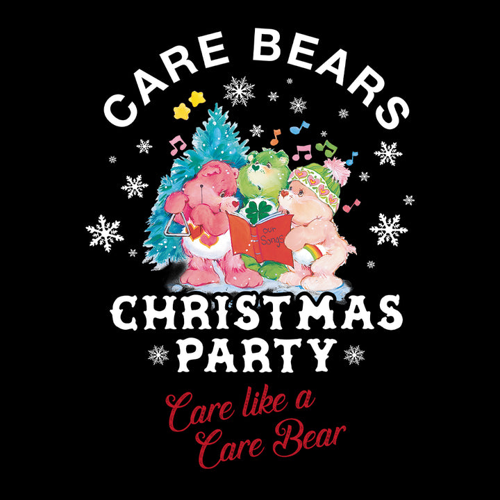 Care Bears Christmas Party Care Like A Care Bear Kids Sweatshirt-Care Bears Store