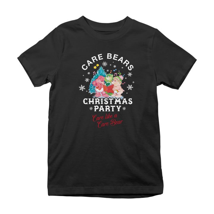 Care Bears Christmas Party Care Like A Care Bear Kids T-Shirt-Care Bears Store