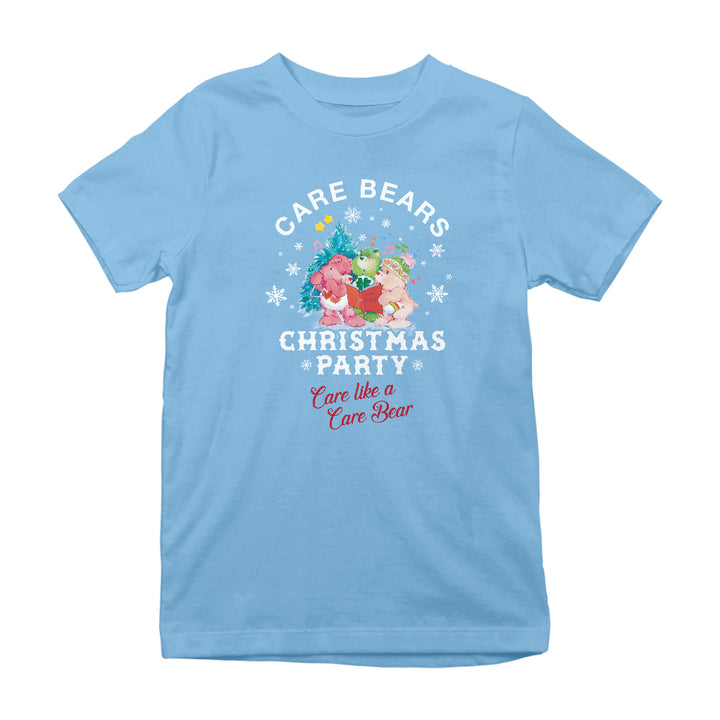 Care Bears Christmas Party Care Like A Care Bear Kids T-Shirt-Care Bears Store