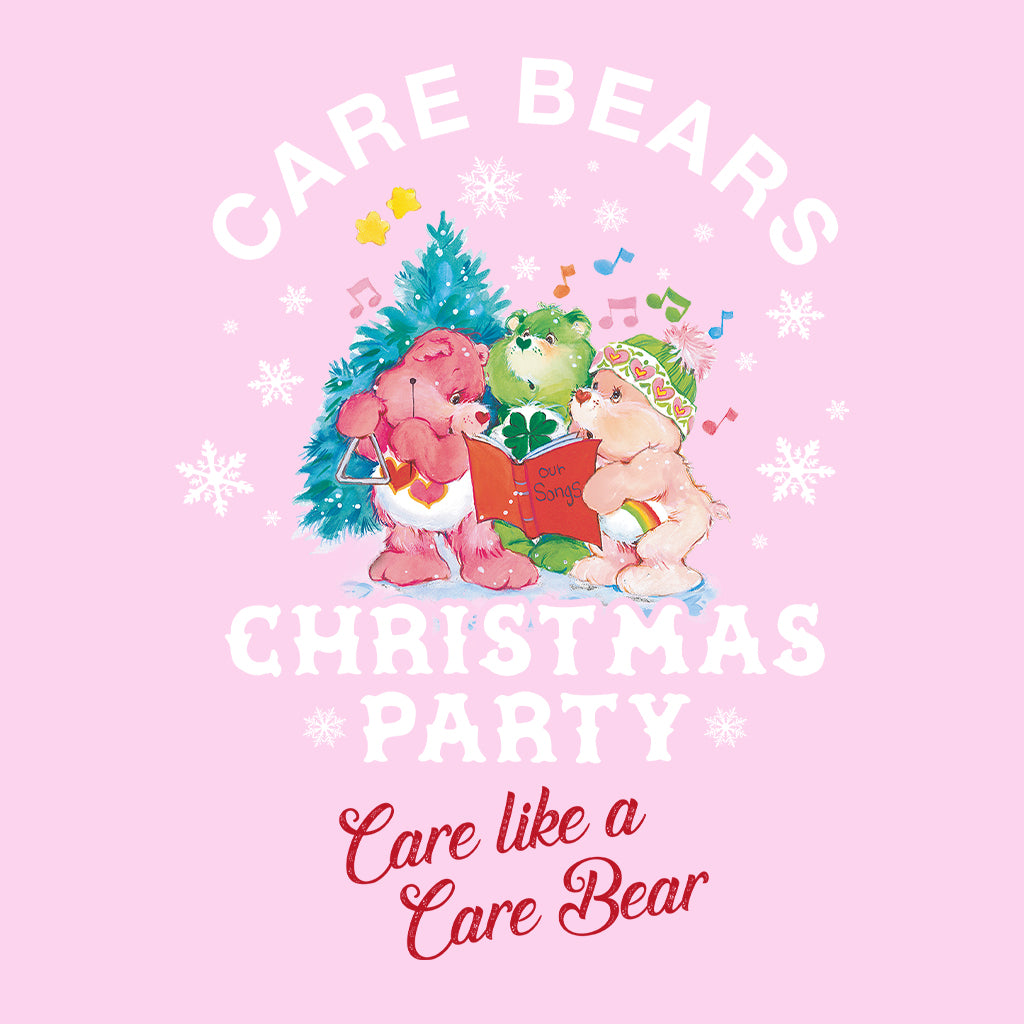 Care Bears Christmas Party Care Like A Care Bear Women's T-Shirt-Care Bears Store