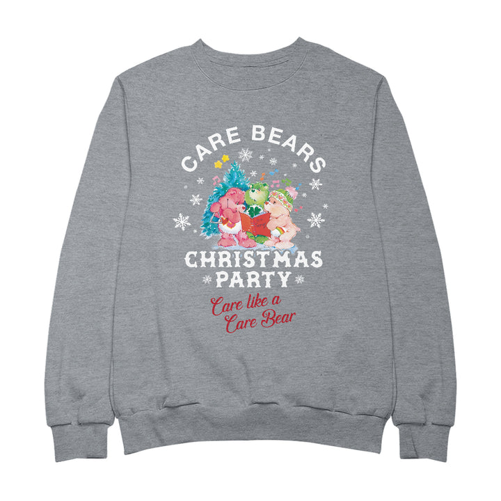 Care Bears Christmas Party Care Like A Care Bear Women's Sweatshirt-Care Bears Store