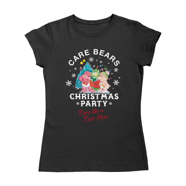 Care Bears Christmas Party Care Like A Care Bear Women's T-Shirt-Care Bears Store