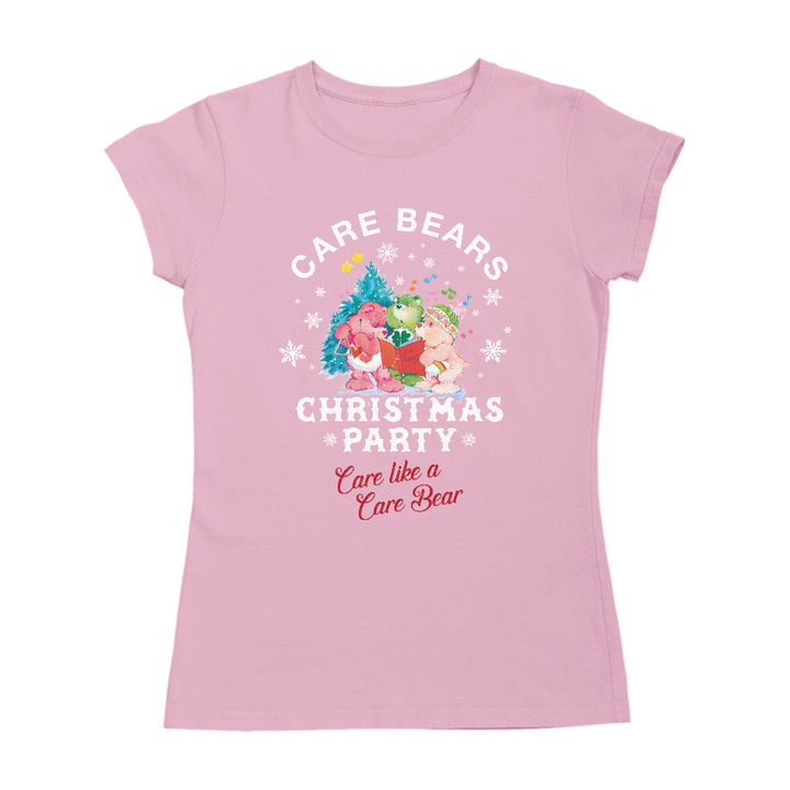 Care Bears Christmas Party Care Like A Care Bear Women's T-Shirt-Care Bears Store