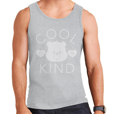 Care Bears Tenderheart Bear Cool To Be Kind White Print Men's Vest